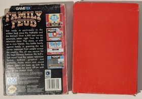 Family Feud Sega Genesis CIB Cleaned and Tested Working box damage