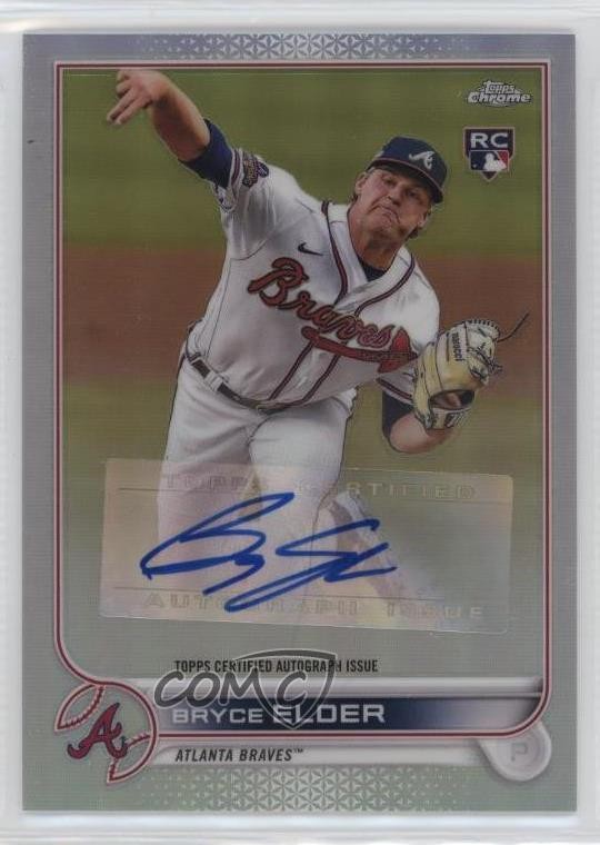2022 Topps Chrome Update Auto Bryce Elder #AC-BE Auto 0w3