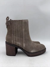 Crown Vintage Capari Bootie Brown Suede Women's Size 6.5
