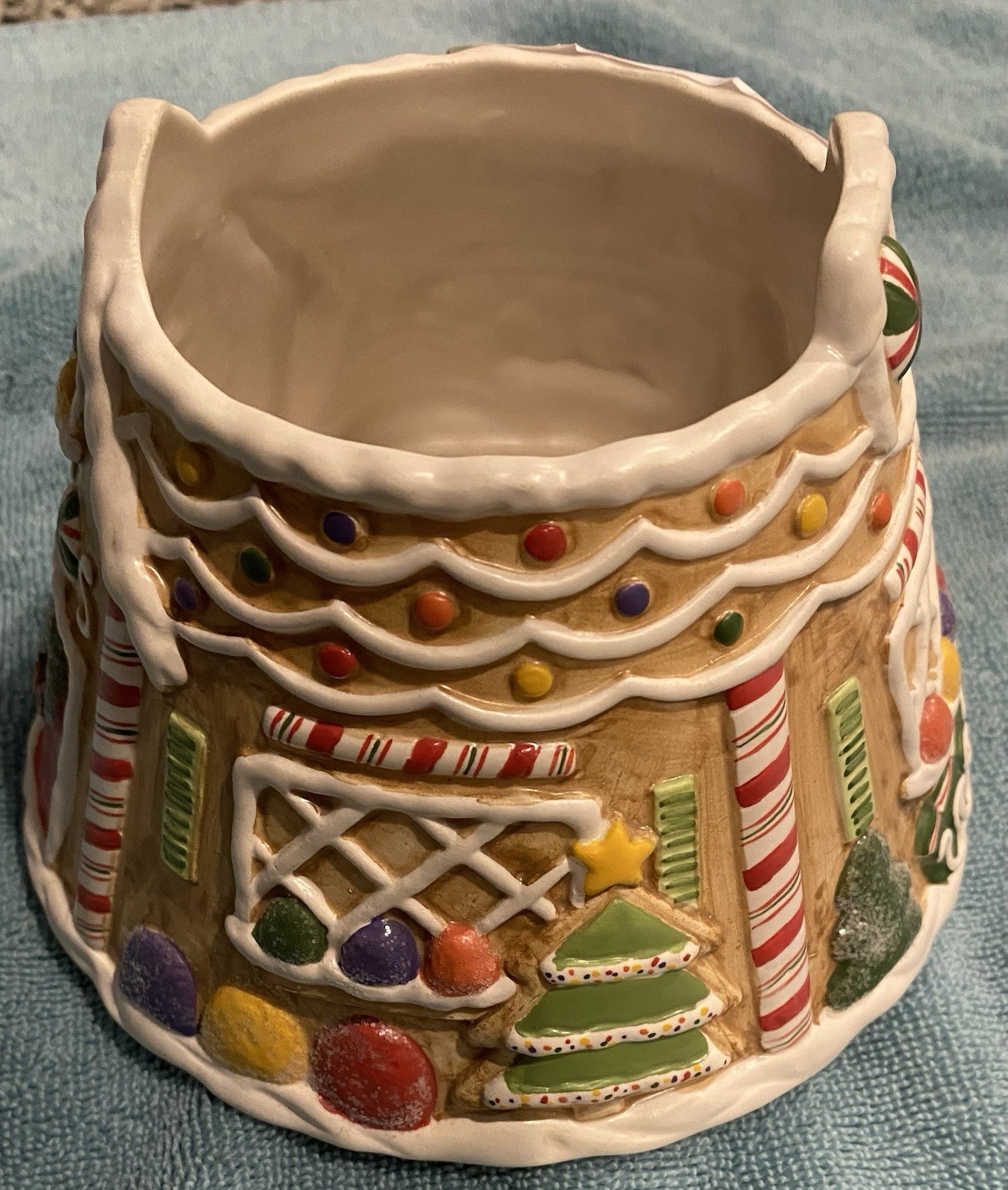 Yankee Candle Gingerbread House Small Jar Candle Topper Lamp Shade
