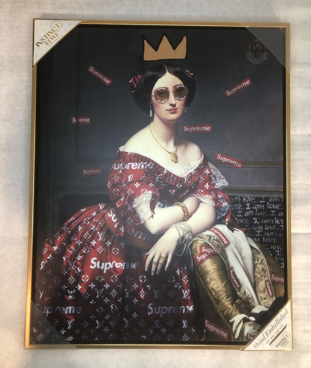 Instinct Style by Art Remedy x SUPREME Canvas Wall Art 16 x 20 | eBay