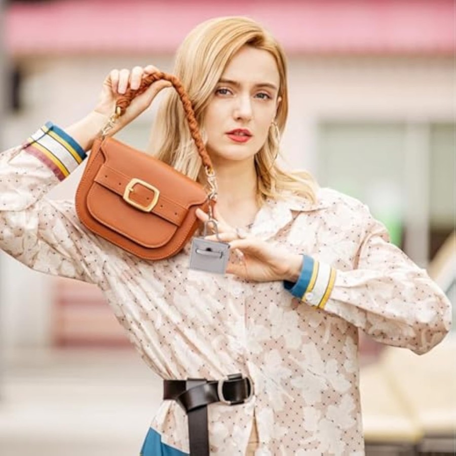 6 PCS Mini Backpack Keychain Super Smalls Makeup Bag Cute Coin Wallet 