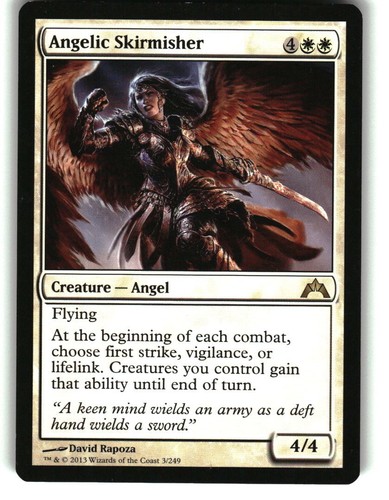 Angelic Skirmisher - Gatecrash #3 Rare MTG