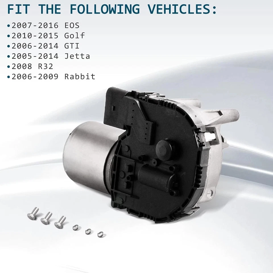 Windshield Wiper Motor for Volkswagen Eos GTI Golf Jetta Replaces# 3C1955119 - Image 2 of 4