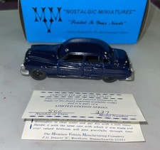 148 O Scale 1952 Buick V8 Super Sedan Cast Iron Vehicle - Nostalgic Miniatures
