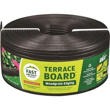 Master Mark 94440 Black Lawn Sidewalk Landscaping Terrace Board 4 in. x 40 ft.