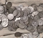 Lot of 10 Silver Washington Quarters – 90% Silver – Pre-1965