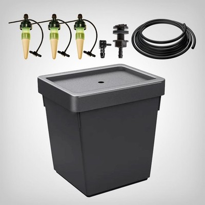 Blumat Tropfbewässerung 3 Pflanzen 30L Tank - automatisch stromlos Keramiksensor