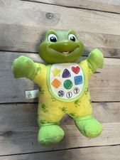 Vintage Leap Frog Baby Tad Hug  Learn Working 2000 Plush Talking Toy