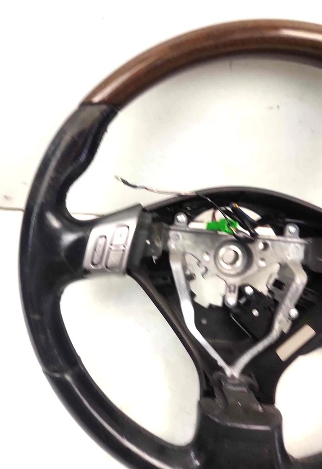 Volante Subaru Legacy Outback Momo 2005-07 madera cuero OEM Foto 4 de 4