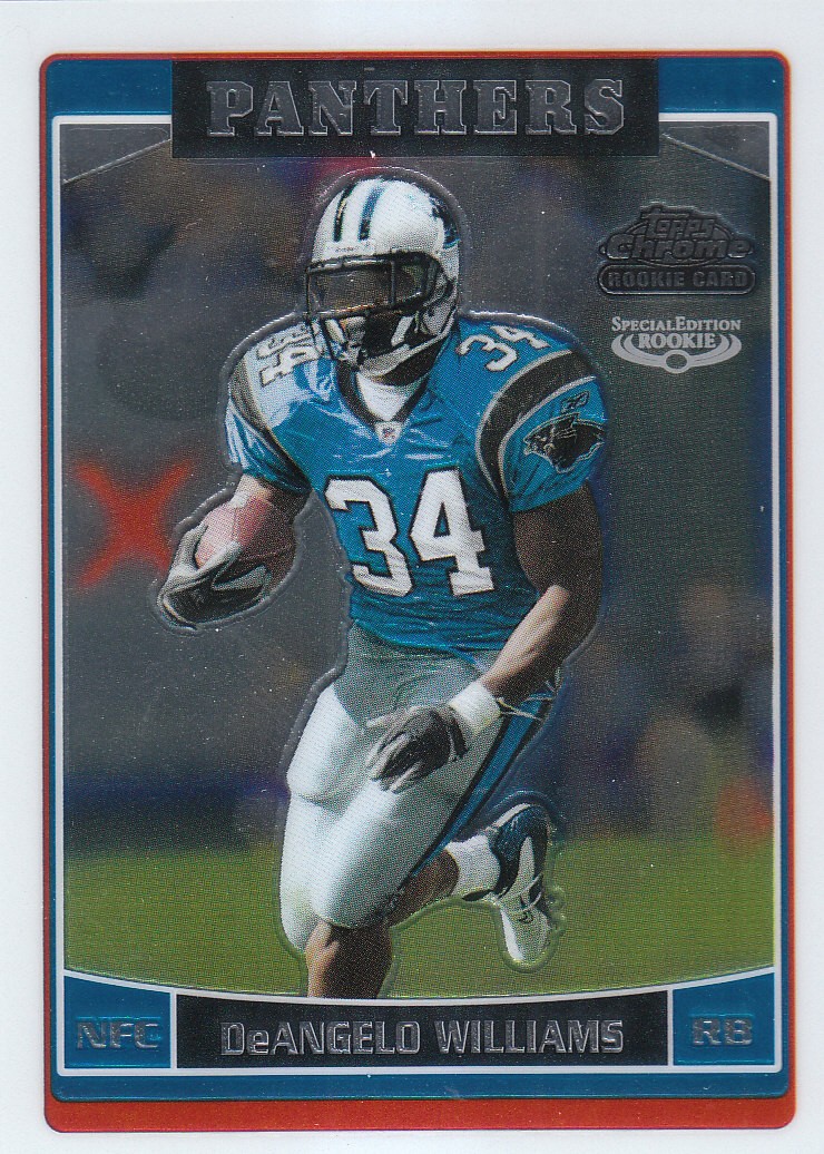 2006 Topps Chrome Football "Parallel" Cards