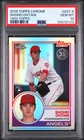 SHOHEI OHTANI 2018 TOPPS CHROME 1983 ROOKIE RC #83T-6 PSA 10 GEM MINT! DODGERS!