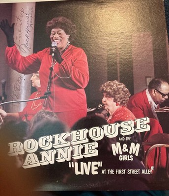 Rockhouse Annie And The M&M Girls, Live at First Street Alley, (LP), NM or M-, 4