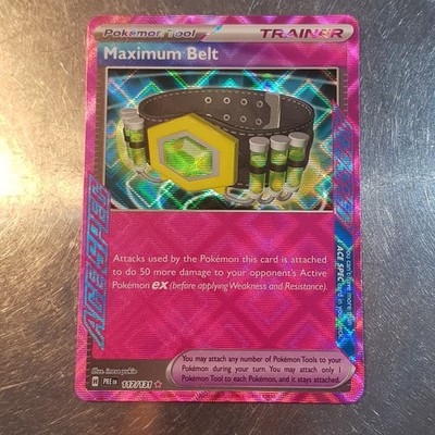 Maximum Gürtel 117/131 HOLO Rare MINT Surging Sparks Pokemon Karte TCG