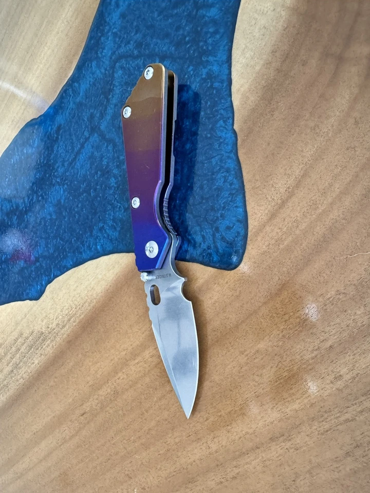 Titanio anodizado personalizado Mick Strider Gen 3 PT. Nuevo nunca usado Foto 2 de 3