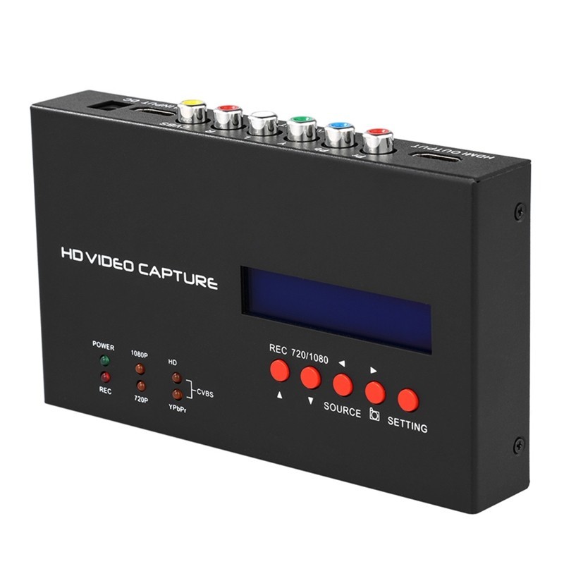 Ezcap 283 All-in-1 HDMI Video Capture Box & Recorder: Component/Composite 1080p