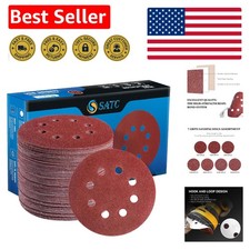 Comprehensive 72 PCS 5 Inch Sandpaper Assortment for Perfect Polishing Results 0.22 per gallon