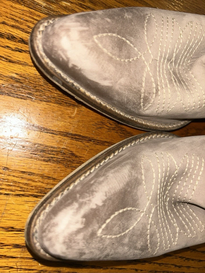 Jeffrey Campbell Marrón Claro, Cuero, Botas Vaqueras Talla 7, Hechas en España Nuevas Foto 4 de 4