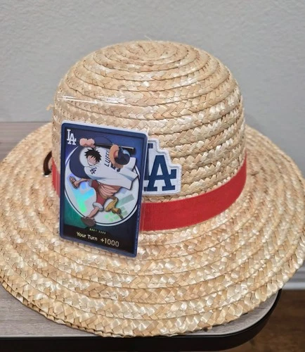 Dodger Stadium Monkey D. Luffy Promo Card&The LA Dodgers Recreate The Straw Hat