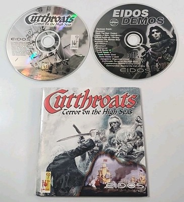 Cutthroats: Terror on the High Seas PC Game & EIDOS Interactive Demo Disc 1999