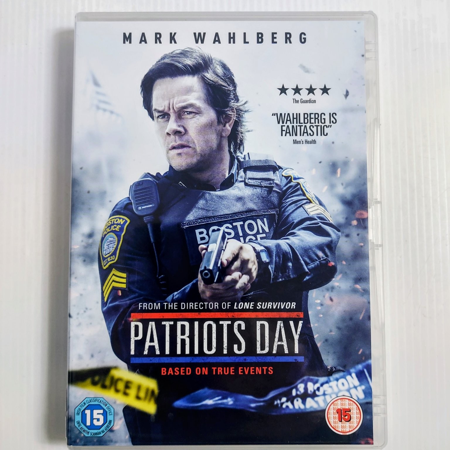 Patriots Day DVD 2016 Mark Wahlberg Thriller Boston Marathon Peter Berg