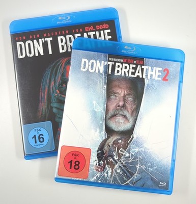 Don't Breathe 1+2 (Blu-ray) Gebr.- Fede Alvarez, Stephen Lang, Jane Levy