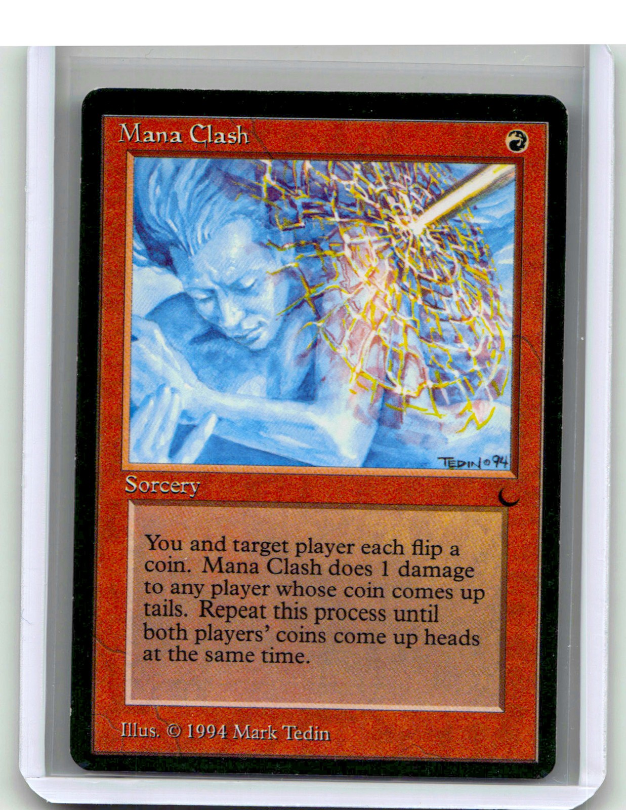Lightly played Mana Clash # The Dark W/Tracking