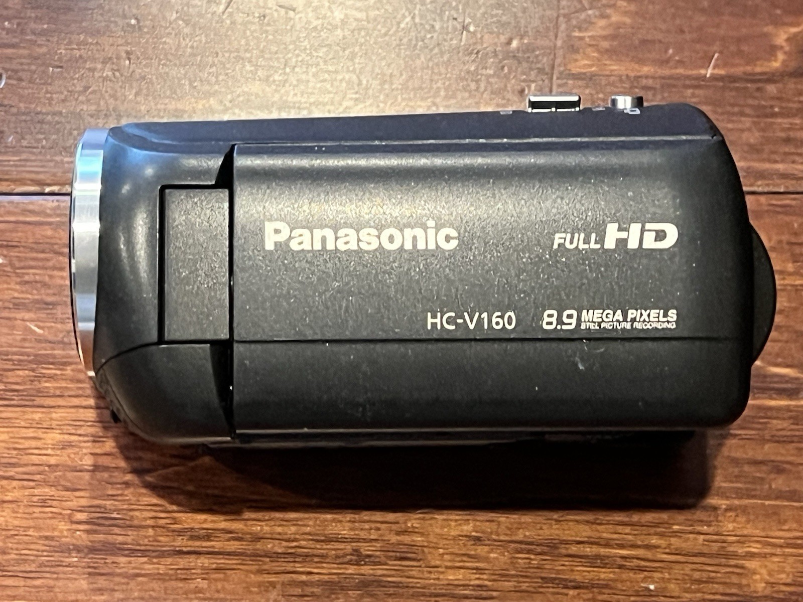 Panasonic HC-V160 Black Full HD 77x Zoom 8.9 MP Video Camera Camcorder NEW READ!