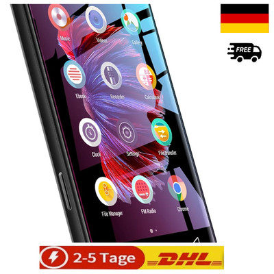 WiFi MP3 Player Bluetooth TIMMKOO Q5 4 Zoll Touchscreen HiFi Sound Walkman UKW
