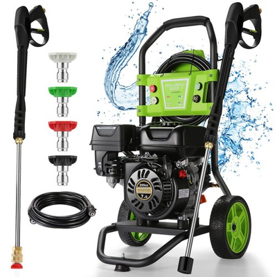 #ad 4200 PSI Gas Pressure Washer with 5 Nozzles Gas Powered Washer 4.0 GPM 209CC New $339.99