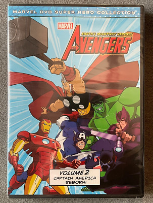 The Avengers Earth's Mightiest Heroes Volume 2 Living Legends 2010 DVD New