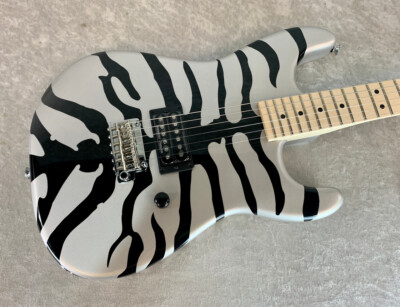IN-STOCK CHARVEL LIMITED EDITION SUPER-STOCK SAN DIMAS / SILVER BENGAL