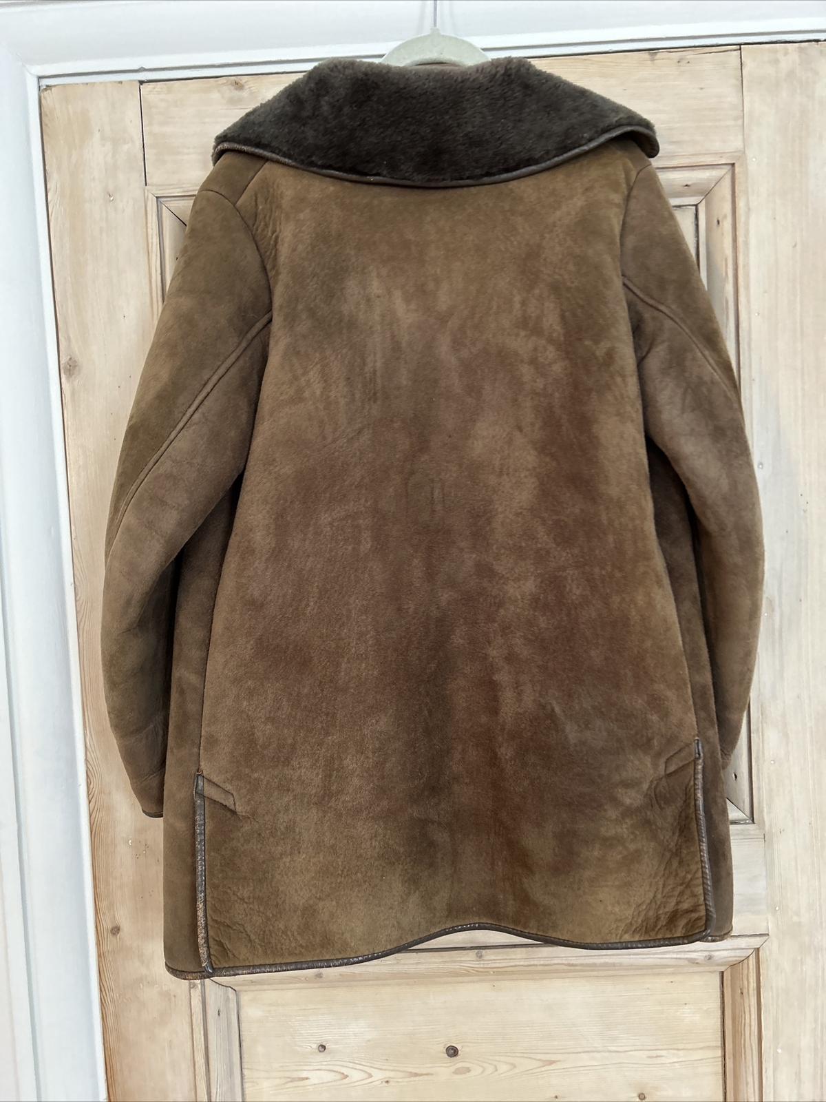 Genuine Vintage Sheepskin Coat eBay