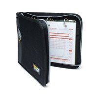 Roadpro Lb-001bk Black 10.5 X 8.5 3-ring Zippered Binder For ... Free Shipping Roadpro Lb-001bk Black 10.5 X 8.5 3-ring Zippered Binder For ... Free Shipping