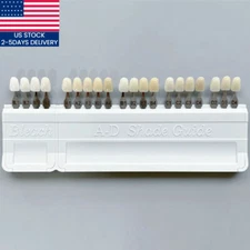 Dental Teeth Shade Guide Porcelain Ivoclar 20Color A-D Tooth 4 Bleach Vivadent