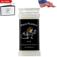 Elevate Your Craft: Moldable Plastic Pellets for Cosplay & Projects - 16 oz