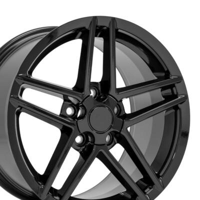 チアーホーン　CHEER HORN 黒　4連　レア 17 inch Black 5090 Rims Set(4) Fit C4 Corvette Camaro Firebird