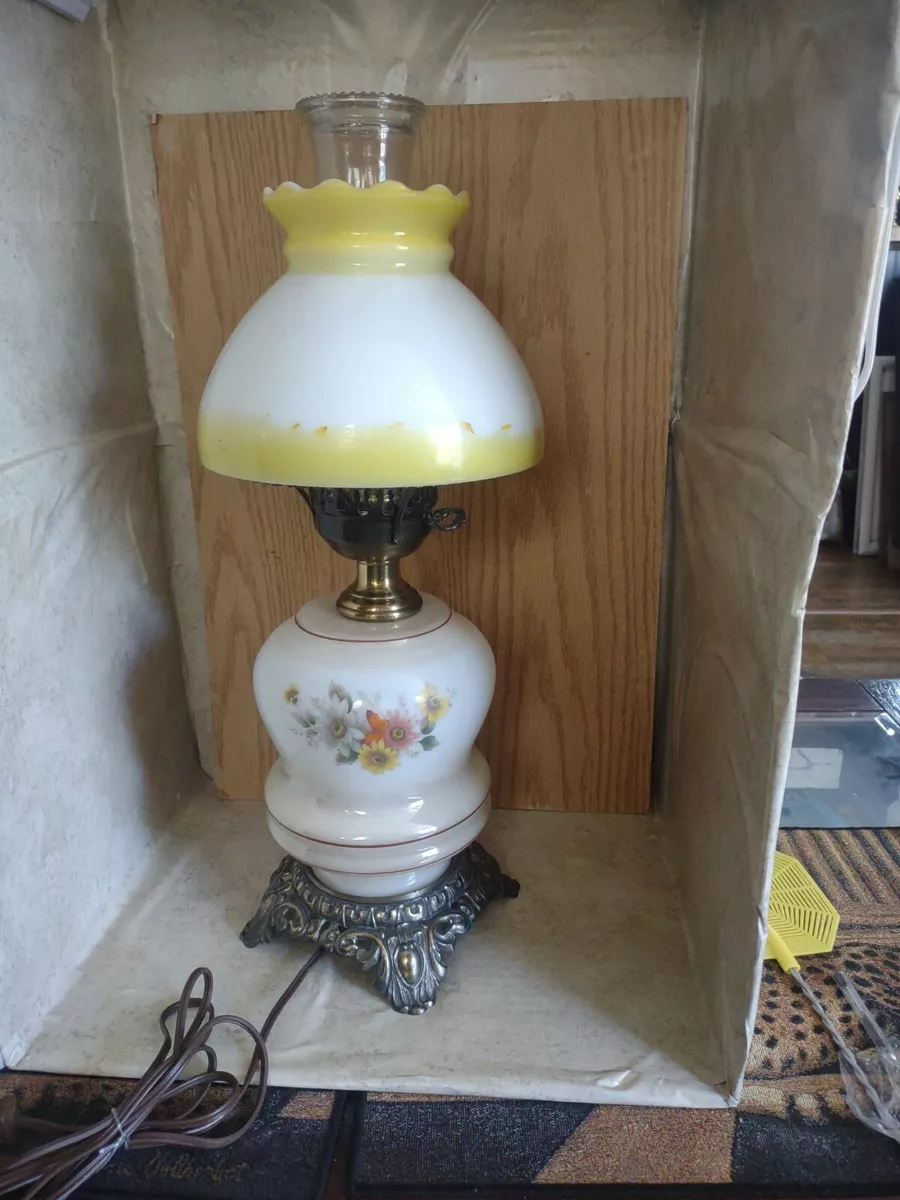 Vintage Lamp top bottom lights