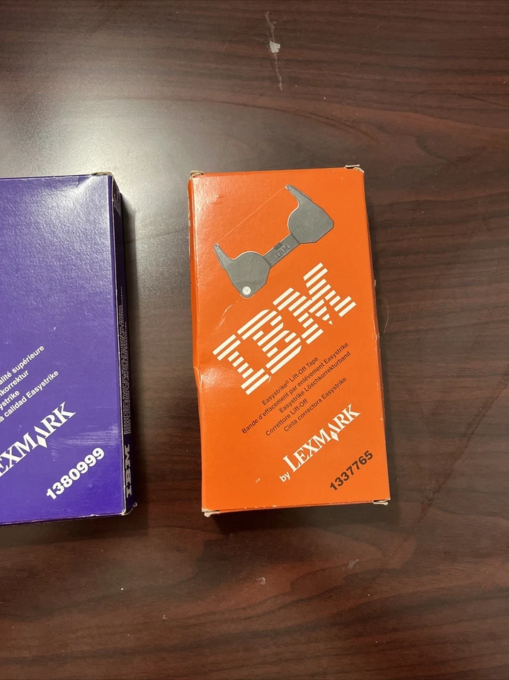 IBM LEXMARK 1380999 & 1337765 Easystrike Superior Write Correctable Ribbon Lot 2 - Image 3 of 4