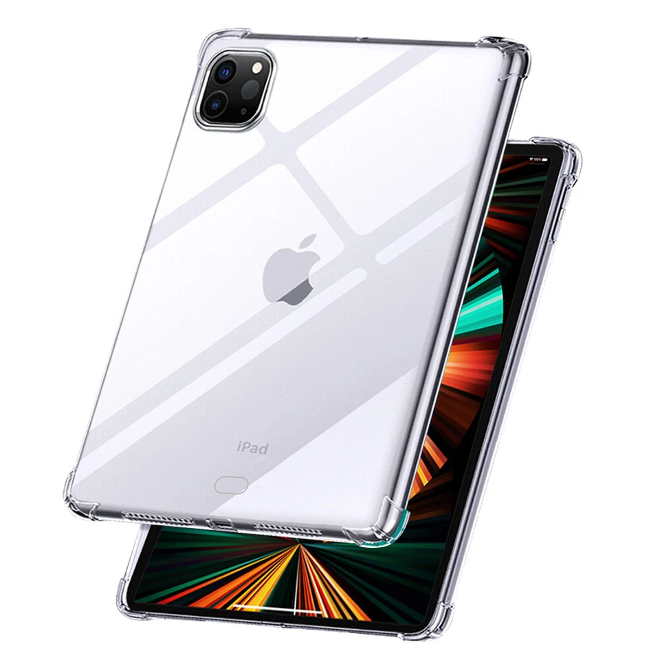 Shockproof Clear TPU Case Cover For iPad Air 4/5th 10.9" 2022 Pro 11 12.9 10.2" - Image 4 of 4