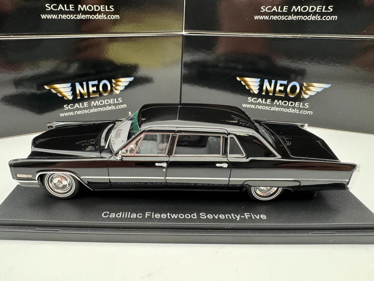 NEOネオ/'66 Cadillacキャデ S&S Hearseハース 1/43