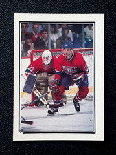 PATRICK ROY / MIKE LALOR IN ACTION 1987-88 O-PEE-CHEE STICKERS 87-88 NO 73 36774