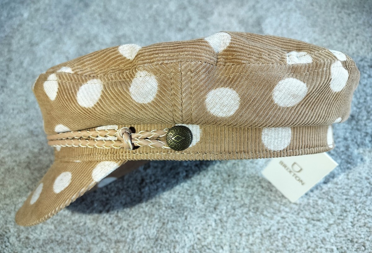 帽子 BRIXTON 7 1/4 58cm MEDIUM Brixton Women's M (7 1/4, 58cm) Ashland Cap Hat Lion Polka