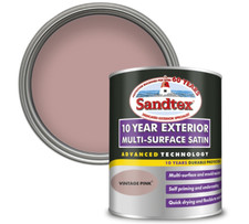 SANDTEX 10 YEAR MULTI SURFACE QD SATIN VINTAGE PINK 750ML
