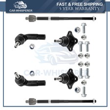 6pcs Lower Ball Joint Outer Inner Tie Rod Ends Kit Set For Vw Golf Jetta Beetle 6pcs Lower Ball Joint Outer Inner Tie Rod Ends Kit Set For Vw Golf Jetta Beetle