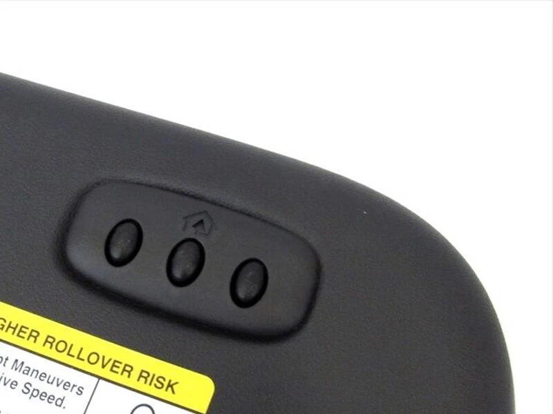 2011-2015 Ford F250 F350 Super Duty Left Driver Sun Visor Black Homelink OEM NEW - Imagem 3 de 4