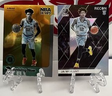 JA MORANT 2019 Panini Hoops Premium ARRIVING NOW HOLO #12 + Recon Rookies Lot 12