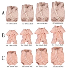 Soft Cloth Body for Full Limbs & 3/4 Limbs Reborn Doll Kits Supply DIY Repair