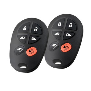 Remote Keyless Entry Car Key Fob 2pc For Toyota Sienna 2004 2005 2006 2007 2008 | eBay