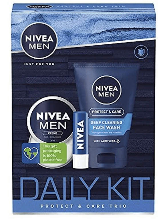 LYNX NIVEA MEN - JUST FOR YOU -DAILY KIT - PROTECT & CARE TRIO